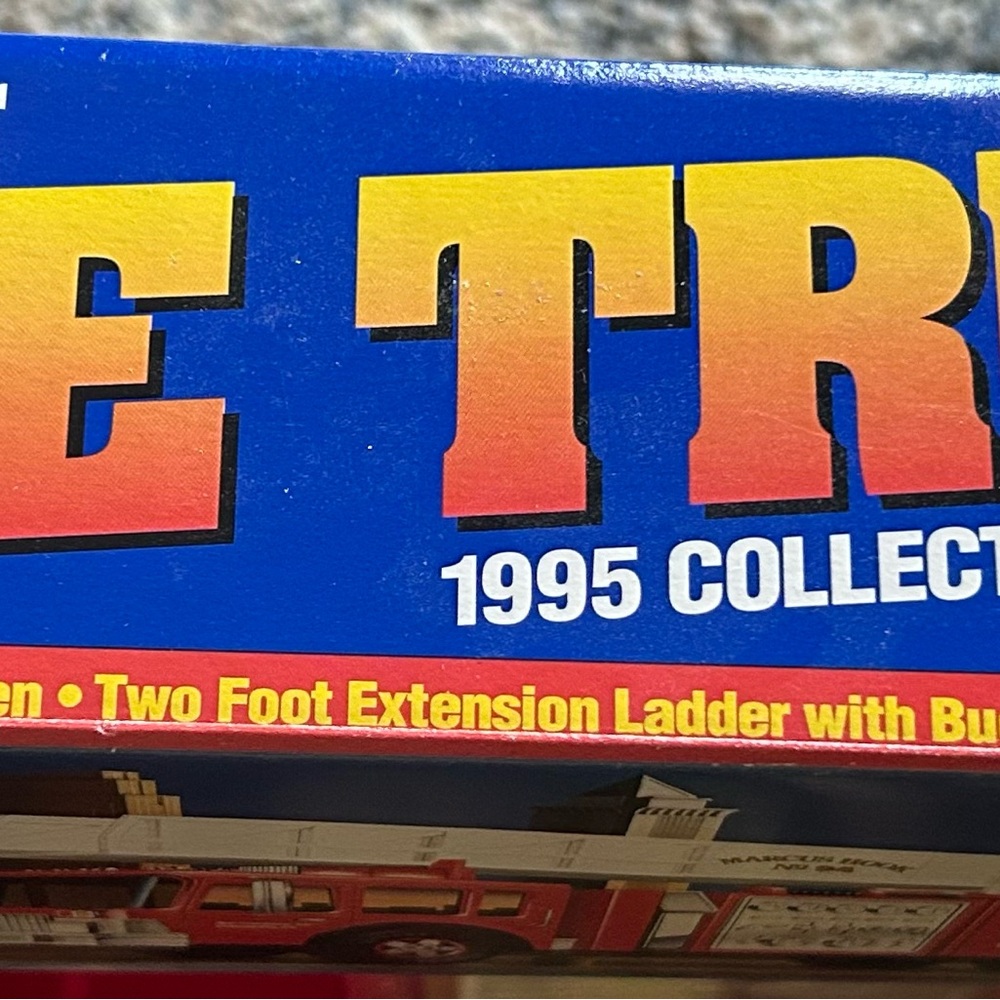 Fire Truck Toy - Red and Yellow - Picture 8 of 10